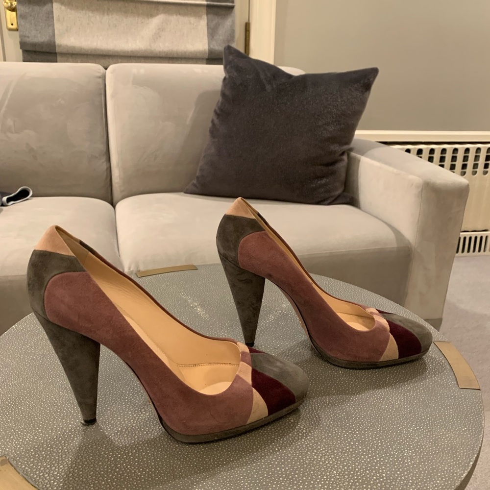 Prada heels authentic